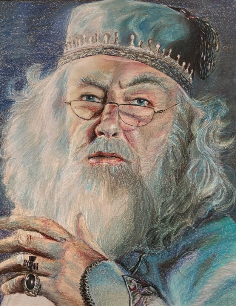 Albus Dumbledore wizard old man