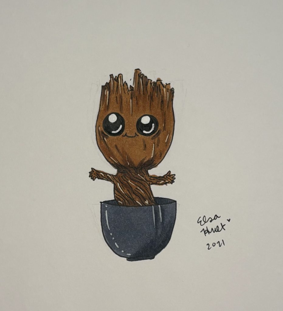 Groot, Elsa Huet, character