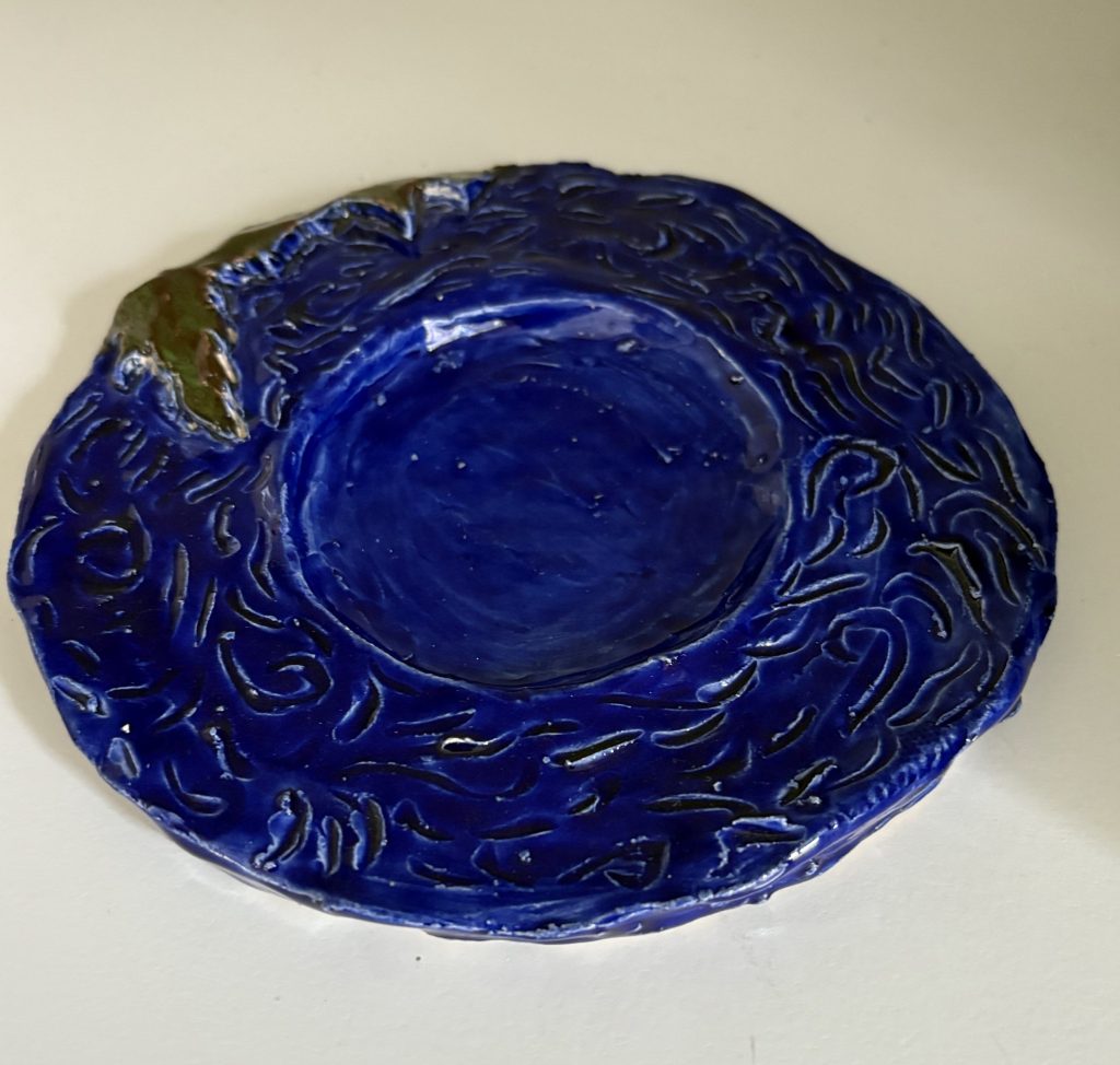 Vincent Van Gogh, Starry Night, Elsa Huet, Ceramics, Pottery